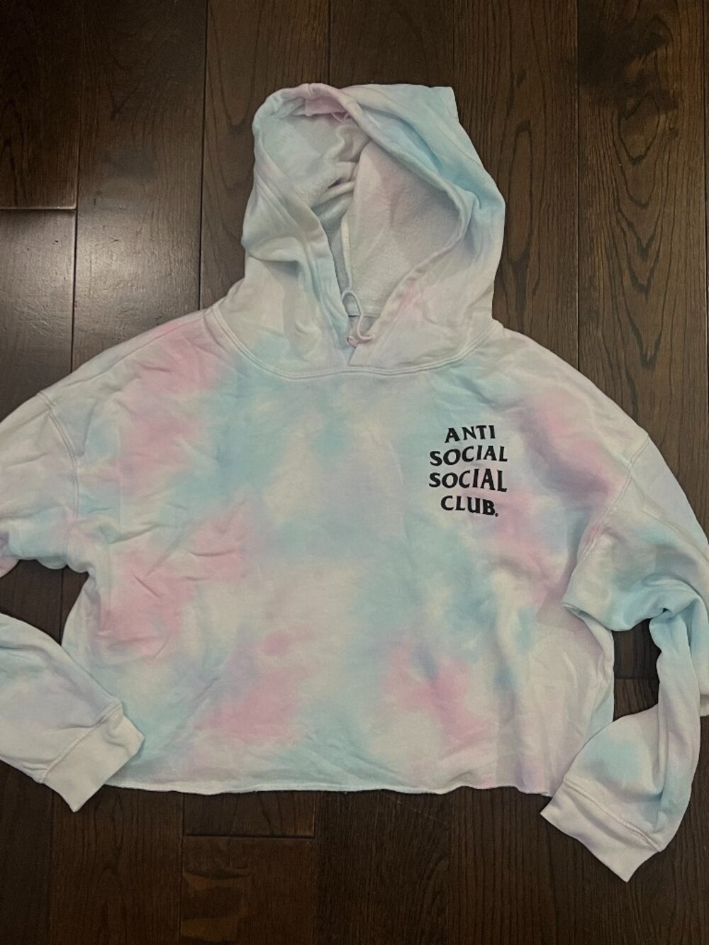 Anti Social Social Club cropped hoodie